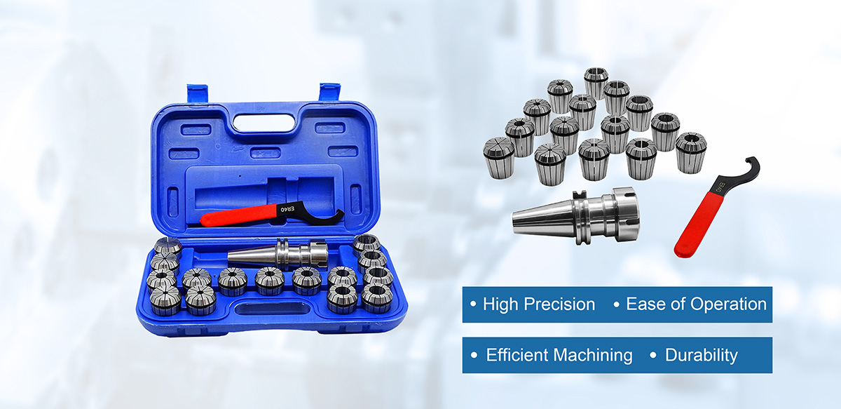 Ensemble de mandrins à pince CAT ER