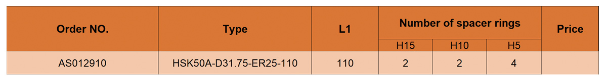 Made in china Saacke Special Grinding Wheel Shank for Grinding Machine-HSK50A Made in china Saacke Special Grinding Wheel Shank for Grinding Machine-HSK50A