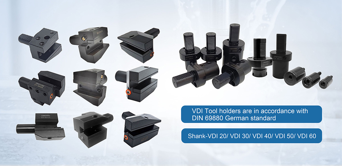 TYPE F Series VDI Tool Holder  (DIN 69880)