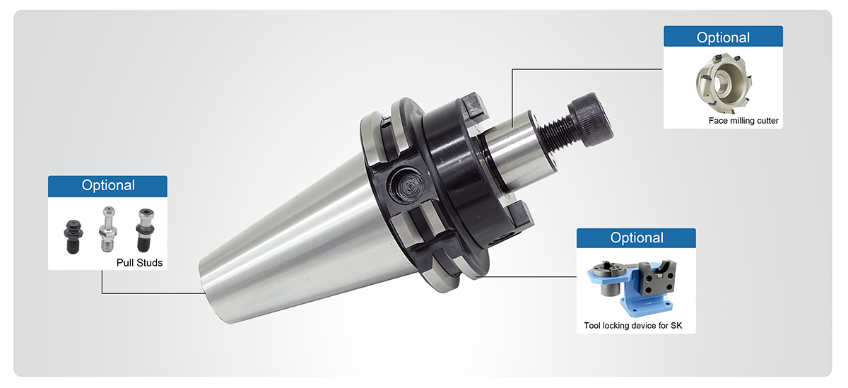 Soporte para fresa de planear SK FMB (DIN69871)