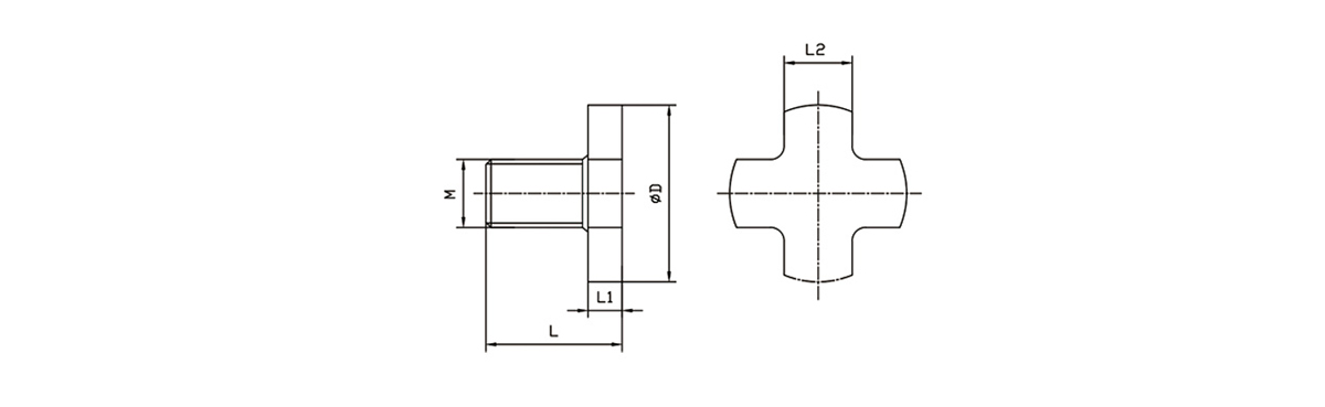 Tornillo de cruz Tornillo de cruz