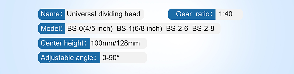 Cabeza de división de centro universal