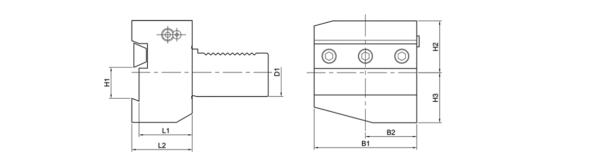 TYPE Q1 VDI Tool Holder