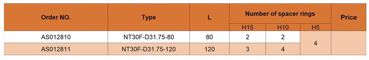Fabricado na China Saacke especial retificador de haste para retificadora NT30F