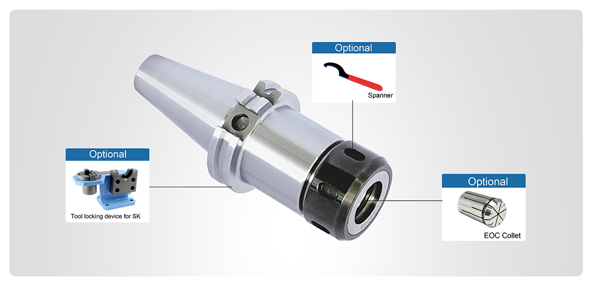 SK EOC(OZ) Collet Chuck  (DIN69871)