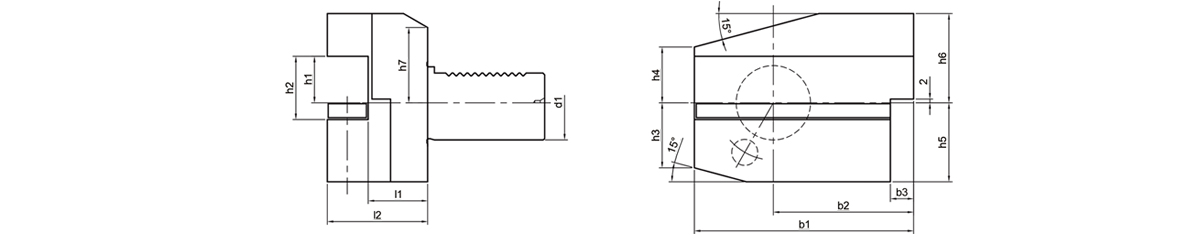 TYPE B7 VDI Tool Holder