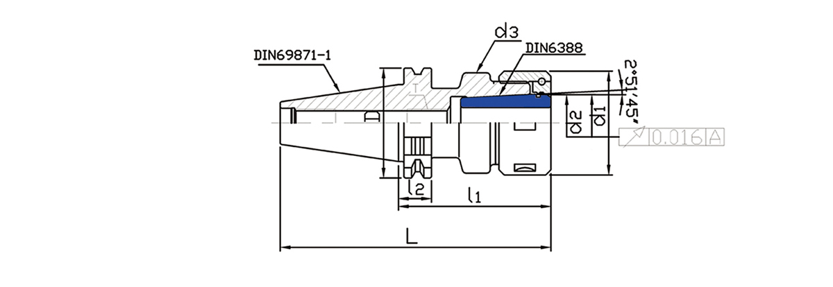 SK EOC(OZ) Collet Chuck  (DIN69871)