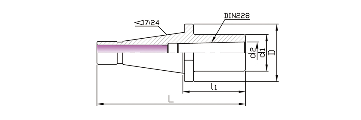 NT MTB Morse Taper Arbors (DIN2080)
