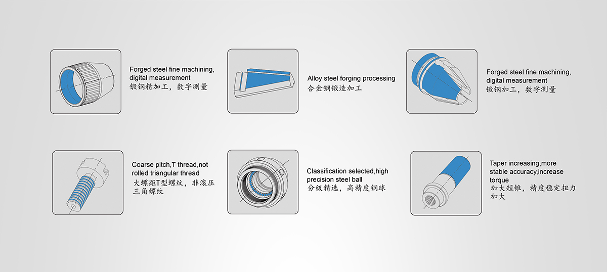 Portabrocas sin llave
