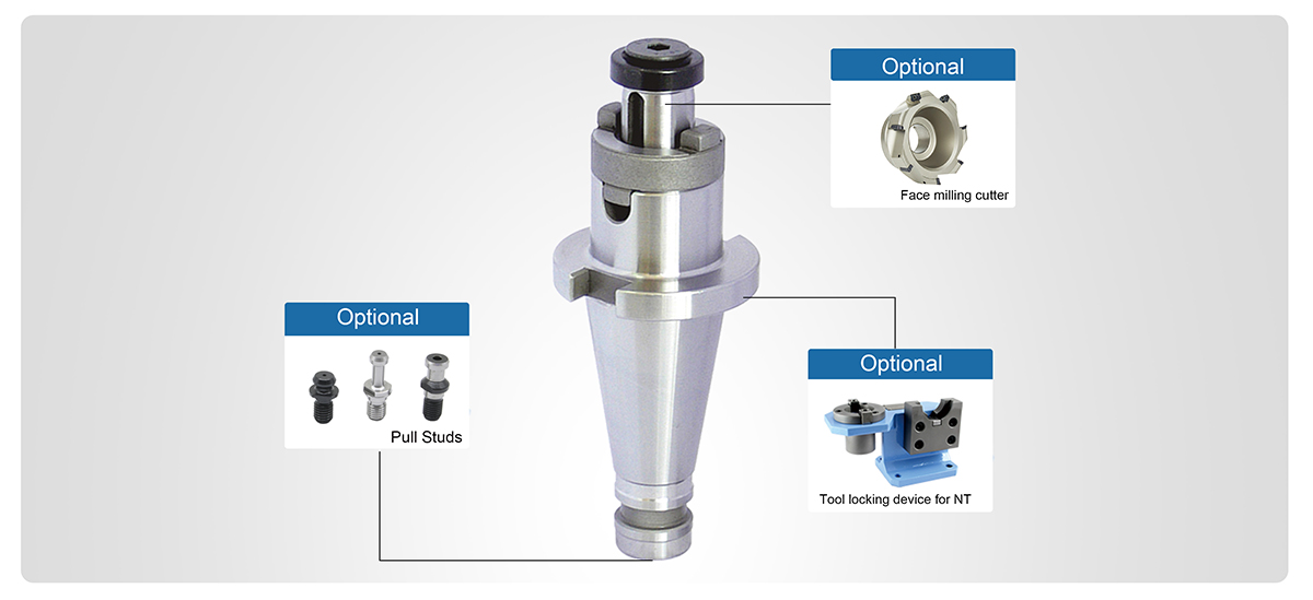 NT CMA Комбинация для торцевого фрезы (DIN2080)