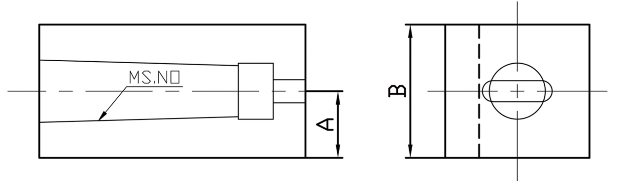 Morse Taper Holder For Dring