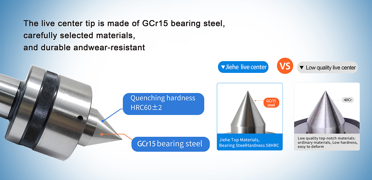 High load precision live center