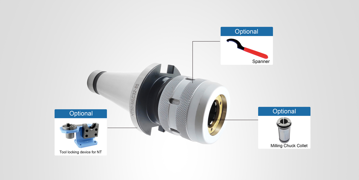 Mandrin de fraisage NTMLC Mandrin de fraisage NTMLC