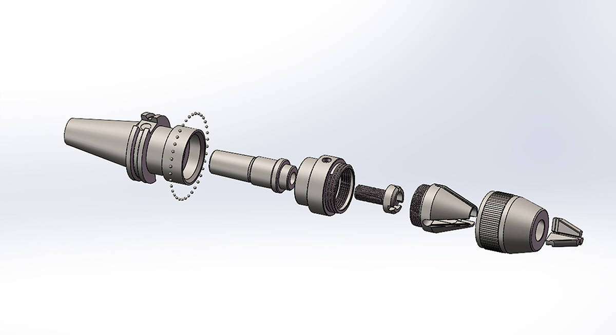 Portabrocas sin llave