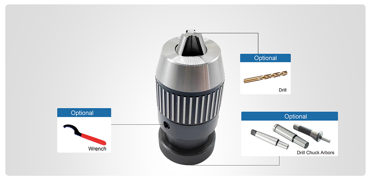 Portabrocas sin llave