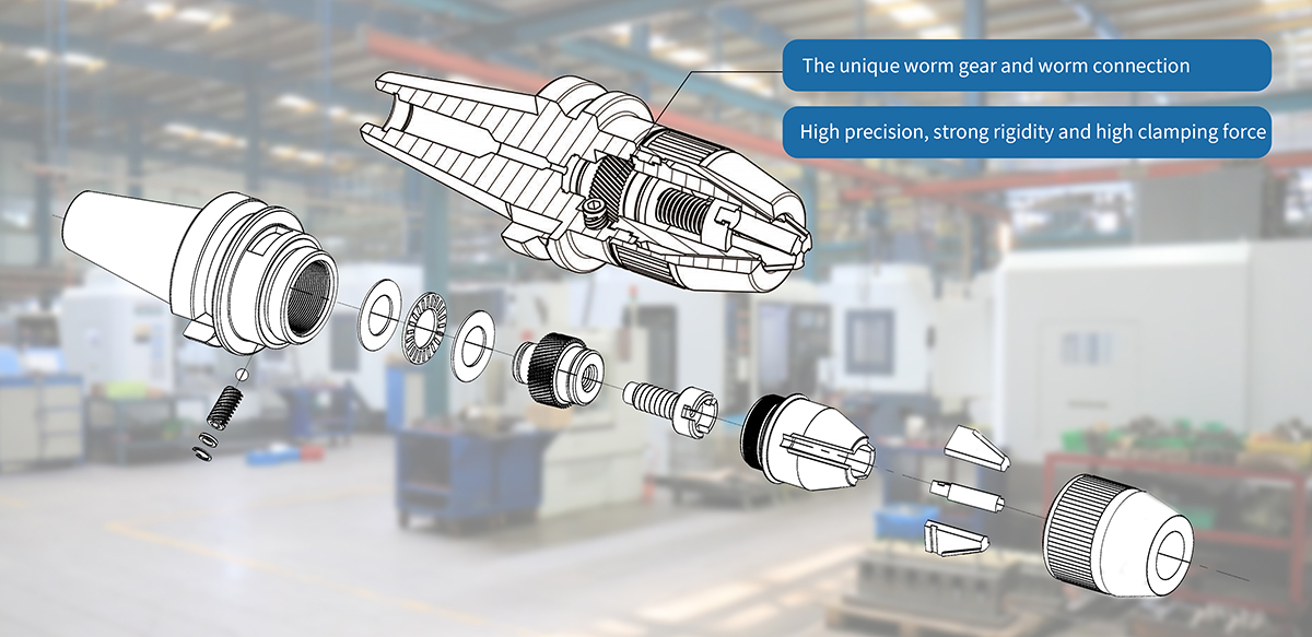 HSK High Precision Drill Holder (DIN 69893)