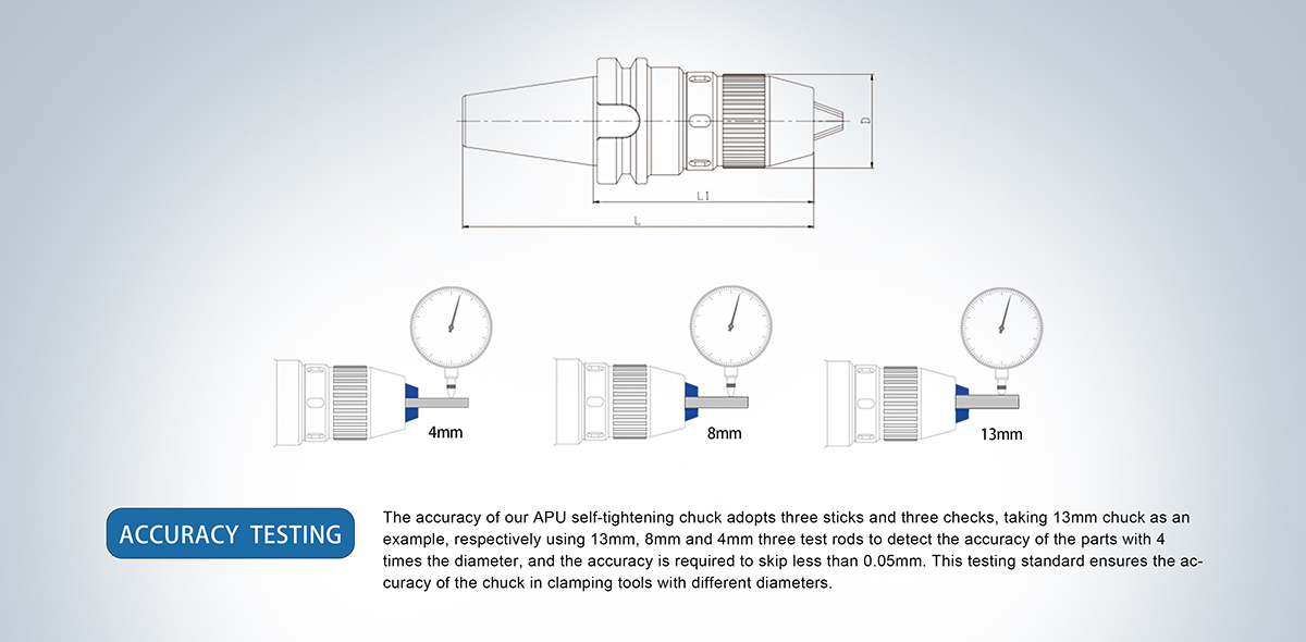 Portabrocas sin llave