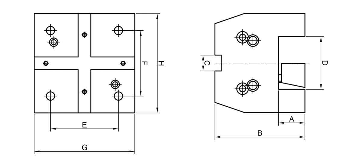 BMT Series End Face Sired Tool Road