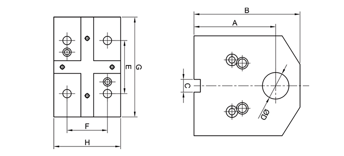 BMT Serisi Sıkıcı Sabit Araç Tutucu