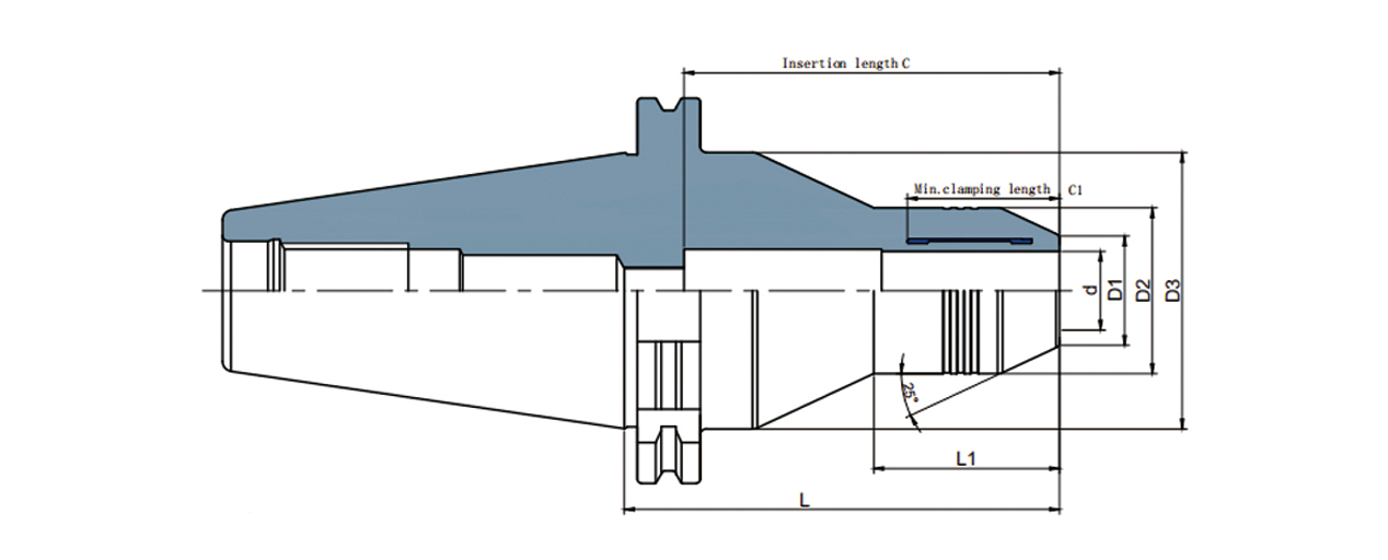 SK Hydraulic Chuck-Grinding Holder
