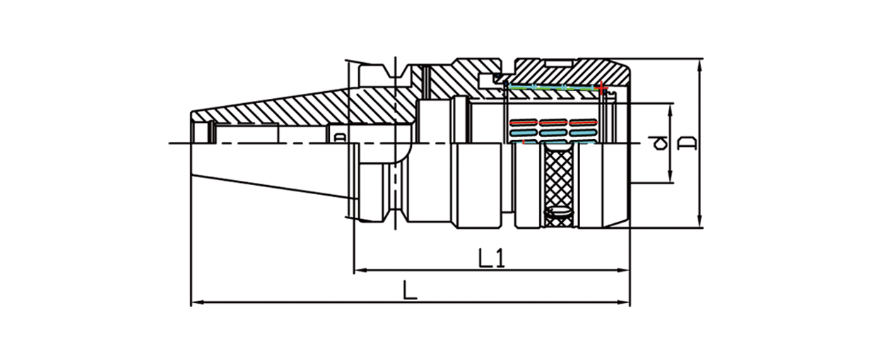 Mandrin de fraisage BTMLC