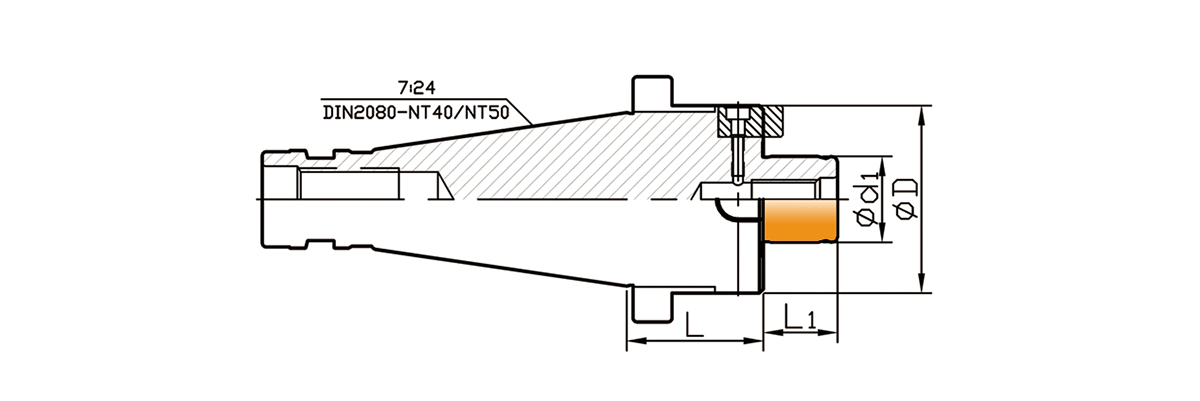 NT FMB Face Mill Holder (DIN2080)